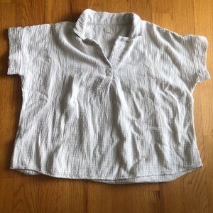 Thread and Supply gauze material top